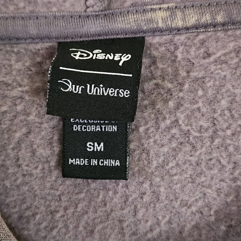 Disney Our Universe Mickey Mouse Mineral Wash Hoodie Size SM